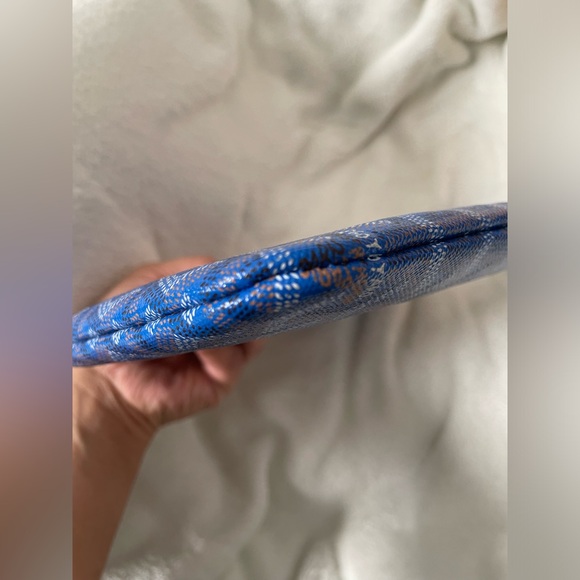 SUPER RARE GOYARD POITIERS TOTE - BLUE - Picture 6 of 7